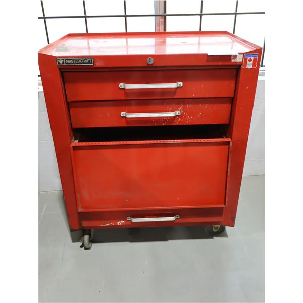 COFFRE À OUTIL MASTER CRAFT 3-TIROIRS 29"x19"x34"