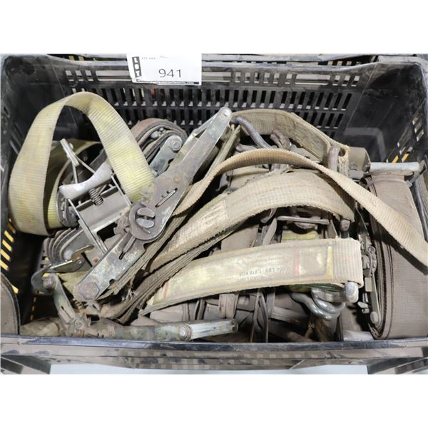 LOT DE STRAPS/ BINDER ASST