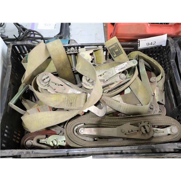 LOT DE STRAPS/ BINDER ASST