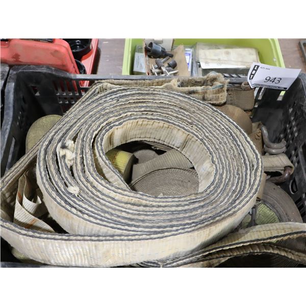 LOT DE STRAPS/ BINDER ASST