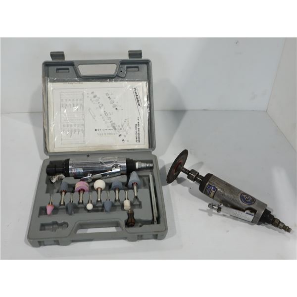 LOT DE 2 GRINDERS PNEUMATIQUE