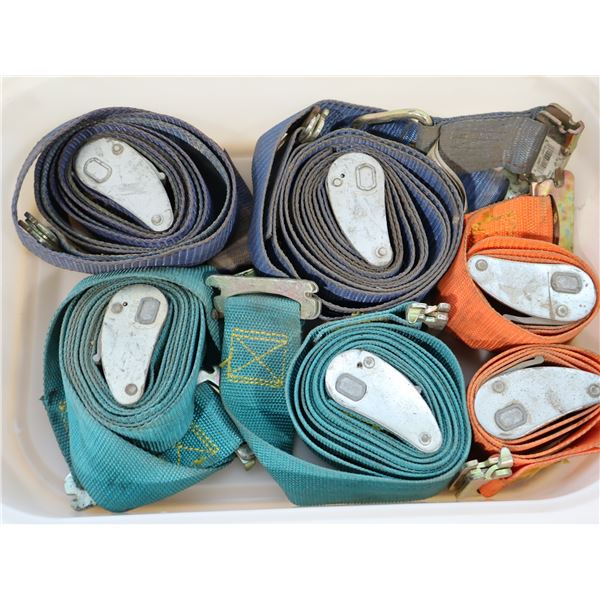 LOT DE 6 TRAILER STRAPS
