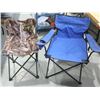 Image 1 : LOT DE 4 CHAISES DE CAMPING