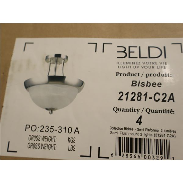 PLAFONNIER BELDI @21281-C2A *NEUF EN BOITE*