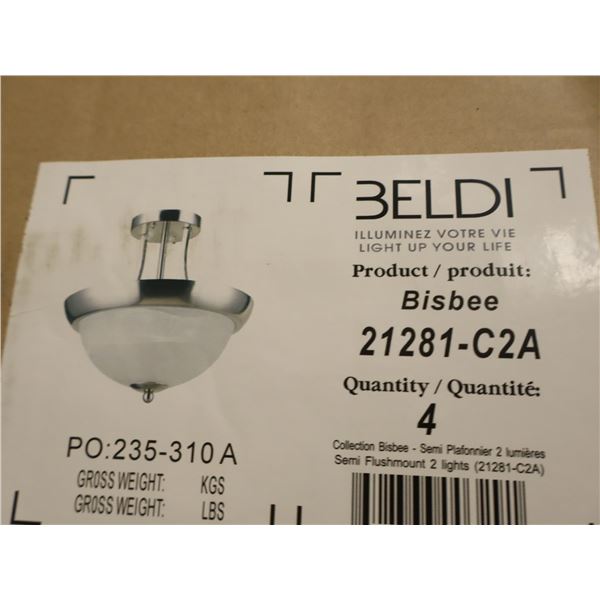 PLAFONNIER BELDI @21281-C2A *NEUF EN BOITE*