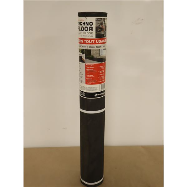 TAPIS TOUT USAGE INTÉRIEUR 24"x54"x1/8" TECHNO FLOOR