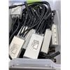 Image 2 : 2 TUBS OF ASSORTED EBIKE PARTS, LED LIGHTS, CONTROLLERS AND SENSORS