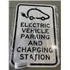 Image 1 : NEW ELECTRIC VEHICLE PARKING AND CHARGING STATION SIGN