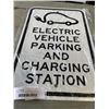 Image 2 : NEW ELECTRIC VEHICLE PARKING AND CHARGING STATION SIGN