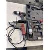 Image 1 : MILWAUKEE METAL SHEAR - NEEDS BLADE, AND 2 CRAFTSMAN DRILLS - NO BATTERIES, ALL WORKING