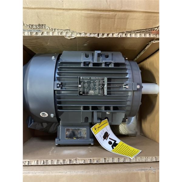 NEW TECH TOP 5HP THREE PHASE ELECTRIC MOTOR