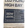 Image 3 : NEW PREMISE LED MONO POINT HIGH BAY 150W LIGHT, MODEL HB4-1504-1