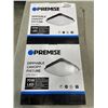 Image 1 : 2 NEW PREMISE DIMMABLE CANOPY FIXTURES, 70W LED,7500 LUMEN