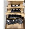 Image 1 : TRAY OF NEW SCHNEIDER 15 AMP BREAKERS