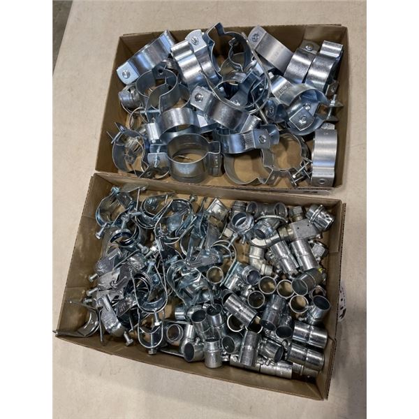 ASSORTED 3/4 - 2INCH STRUT STRAPS