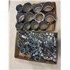 Image 1 : 2 INCH COUPLINGS AND 2-1/2 INCH CONNECTORS, AND ASSORTED STRUT STRAPS