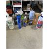 Image 3 : TOTE OF ASSORTED SHOP FLUIDS