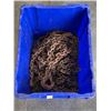 Image 1 : TOTE OF HEAVY TOW CHAINS