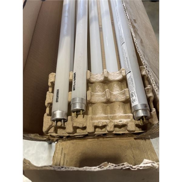 2 CASES OF SYLVANIA T8 4FT TUBES