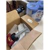 Image 4 : 2 BOXES OF ASSORTED TOOLS AND MISC ITEMS
