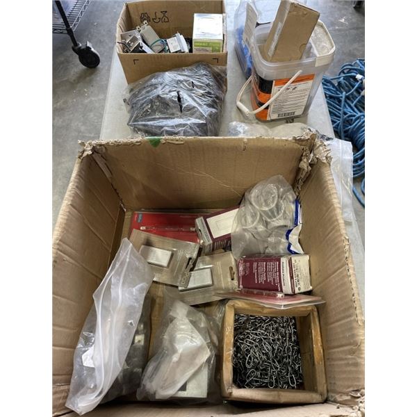 ASSORTED ELECTRICAL SUPPLY, CONNECTORS, SWITCHES, DIMMER ETC