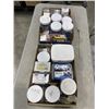 Image 1 : 2 BOXES OF ELECTRICAL CONNECTORS, HARDWARE ETC