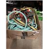 Image 2 : LARGE LOT OF SAFTY ROPES AND HARNESSES