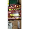 Image 3 : HUGE AMOUNT OF ARROW ASSORTED BRAND STAPLES , AND MAKITA BATTERY CHARGERS