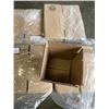 Image 2 : 100 NEW 4X4X4 BOXES, 4 BUNDLES OF 25