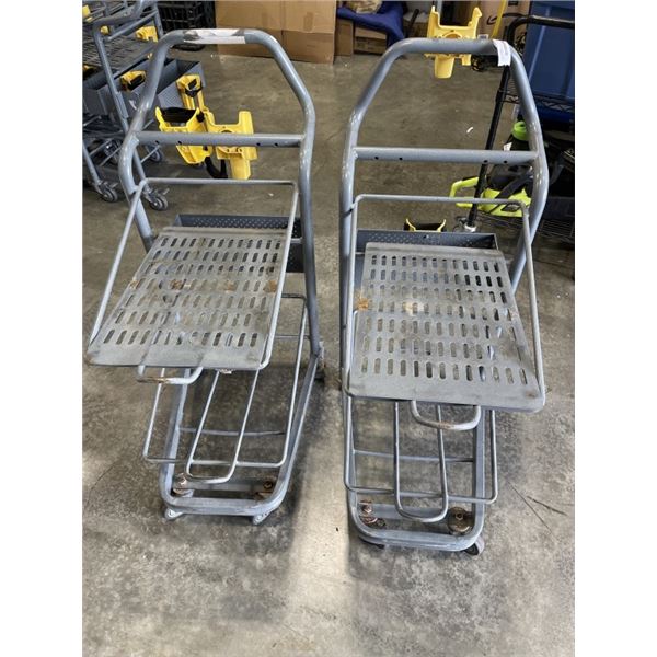 2 WAREHOUSE CARTS