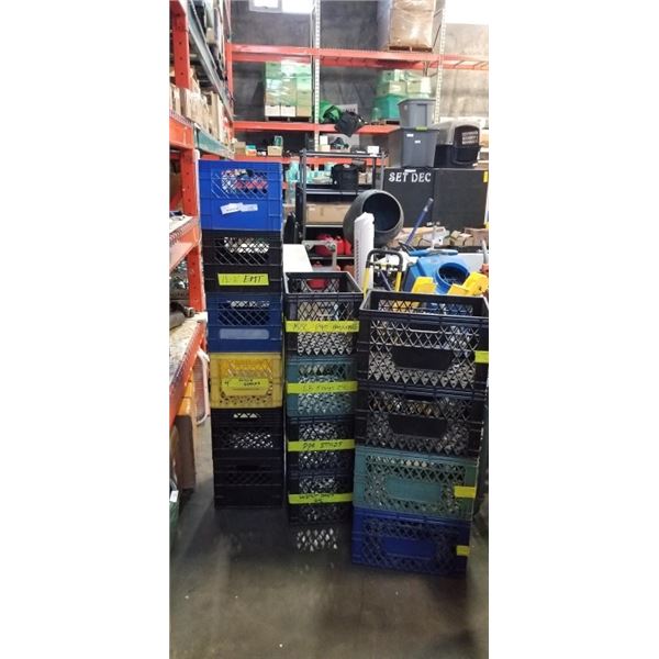 14 MILK CRATES