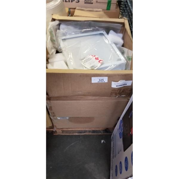 3 NEW RIO LIGHTING VANLED FROSTED 40W WARM LED LIGHT FIXTURES, DIMMABLE