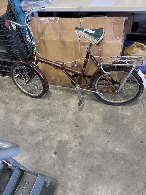 Old Raleigh 20 VINTAGE RALEIGH TWENTY FOLDING BIKE