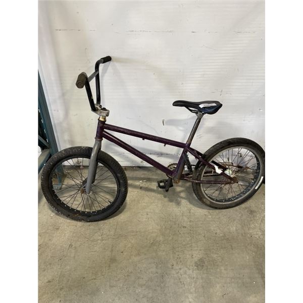 PURPLE BMX BIKE