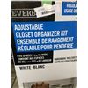 Image 2 : EVERBUILT ADJUSTABLE CLOSET ORGANIZER