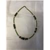 Image 1 : VINTAGE GLASS AND SEMI PRECIOUS STONES BEAD NECKLACE