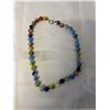 Image 1 : ITALIAN VENITIAN MURANO MILLE FIORI GLASS BEADS NECKLACE