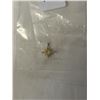 Image 2 : SMALL 10K GOLD W/ GENUINE AUSTRAILIAN OPAL STONE PENDANT