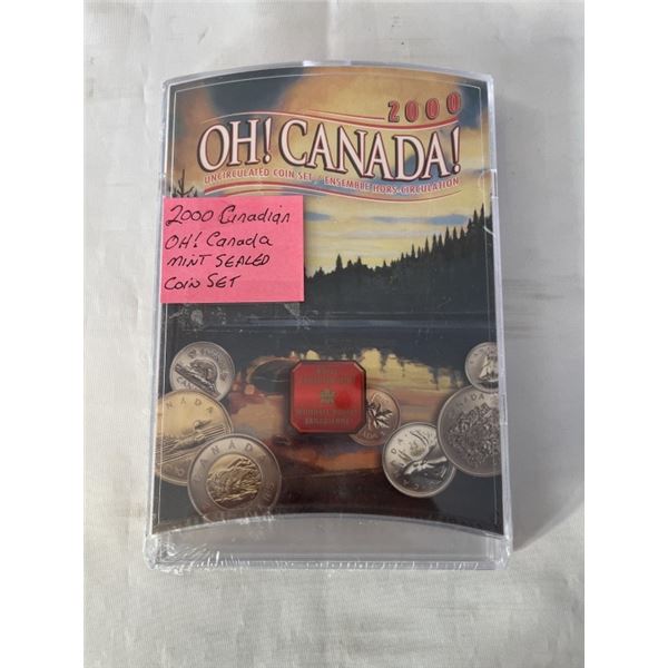 2000 CANADIAN OH! CANADA MINT SEALED COIN SET