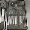 Image 2 : NEW 24-PIECE MANICURE/PEDICURE SET