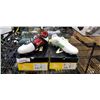 Image 1 : 2 NEW PAIRS NOMIS SPARK ELITE FG SIZE 12 AND SIZE 9 SOFT CLEATS