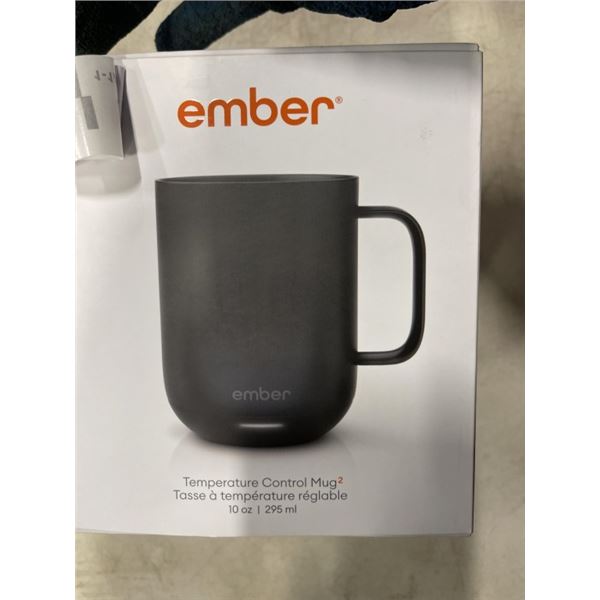 EMBER 295ML SMART TEMPURATURE CONTROL MUG 2 - TESTED WORKING, RETAIL $169