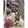 Image 2 : 3 LARGE BOXES OF ASSORTED ARTIFICIAL FLOWER DISPLAYS AND CENTRE PIECES