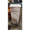 Image 1 : 6 DRAWER WHITE DRESSER AND 3 DRAWER NIGHT STAND