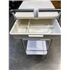 Image 2 : ROLLING 3 TIER KITCHEN CART