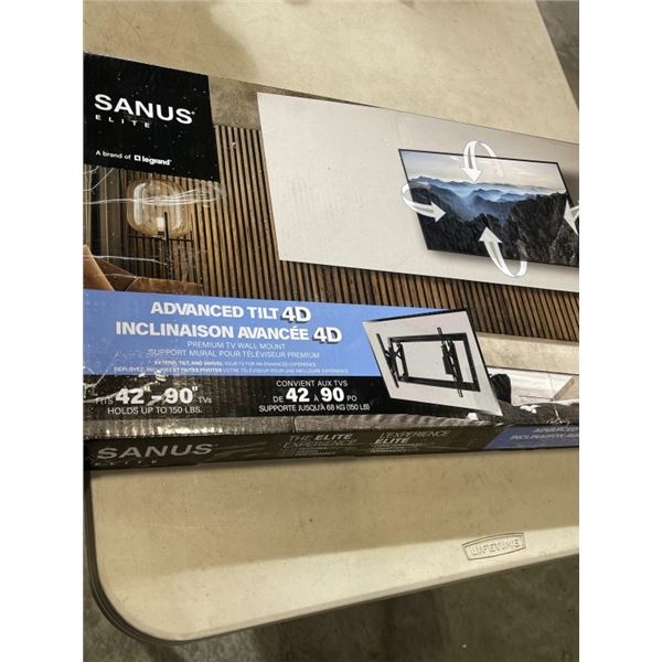 SANUS ELITE 42 IN TO 90 IN ADVANCED TILT 4D WALL MOUNT