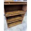 Image 2 : OAK LAWYERS BOOKCASE