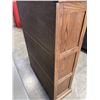 Image 3 : OAK LAWYERS BOOKCASE