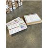 Image 1 : 6 NEW 2PACK SOFT MAGNETIC FRIDGE CALENDAR SETS WITH MARKERS