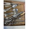 Image 2 : ASSORTED SILVERPLATE CUTLERY AND SERVING ITEMS